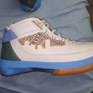 Jordan 22 OGMelo PE Denver Joints Air Jordan 22 OG Melo PE - 317141-103 Raffles & Where to Buy main image 3